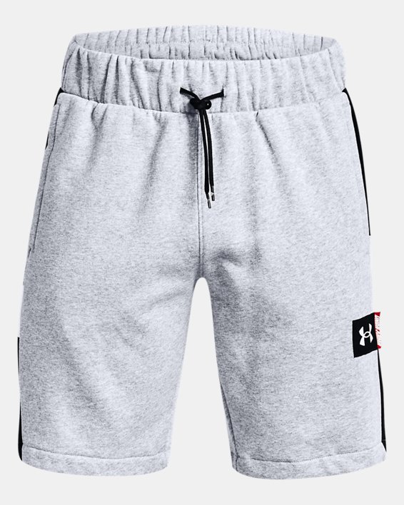 Men's UA Perimeter Fleece Shorts, Gray, pdpMainDesktop image number 4